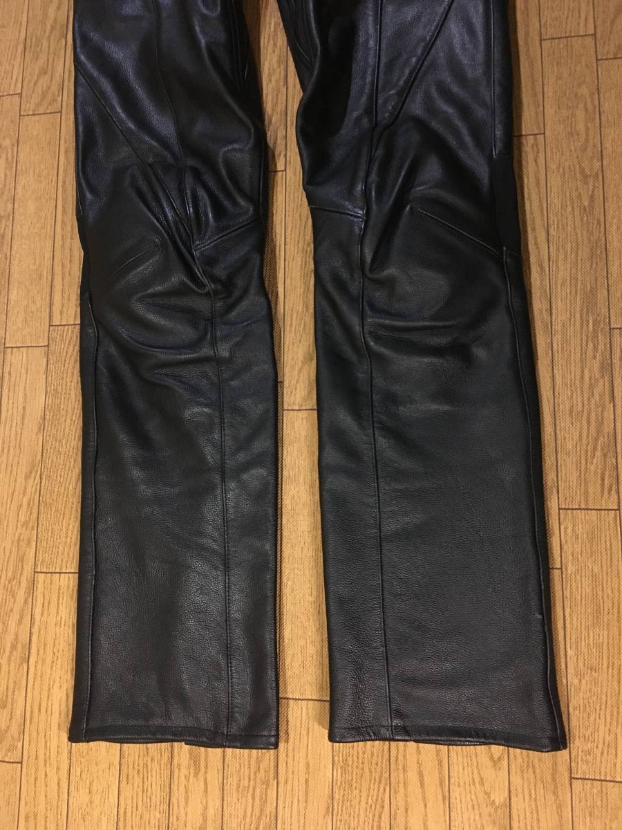 HYOD 牛革製ブーツアウト ライディングレザーパンツ Lサイズ ウエスト