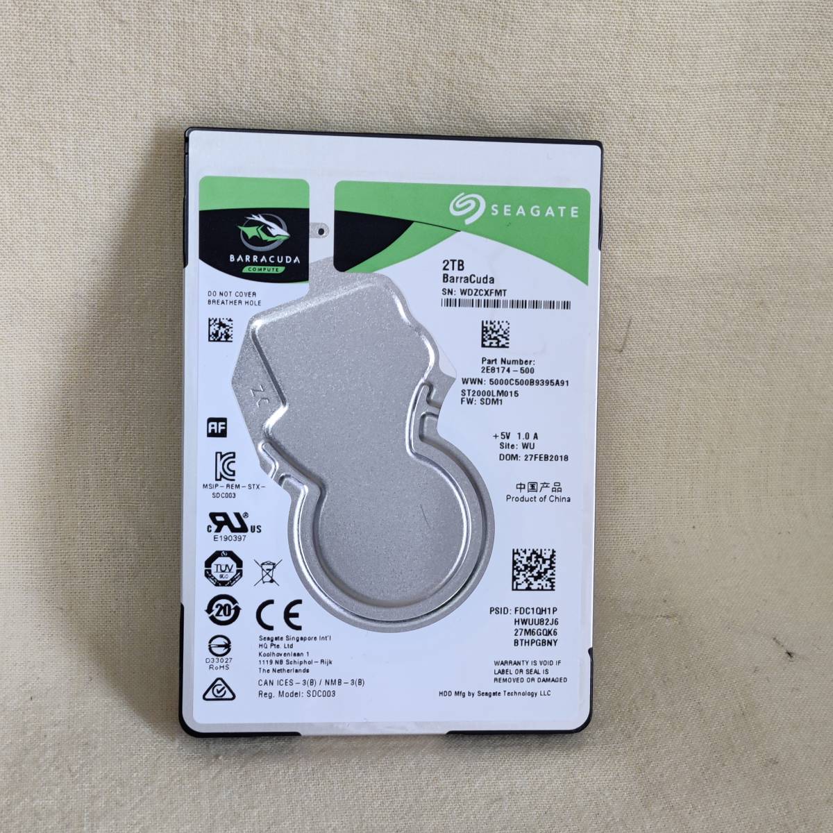 ZCXFMT】SEAGATE ST2000LM015 HDD 2TB Seagate 2TB Barracuda Shop
