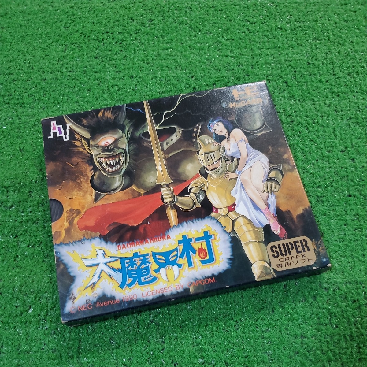 PCエンジンHuカードソフト 大魔界村 (スーパーグラフィック専用 