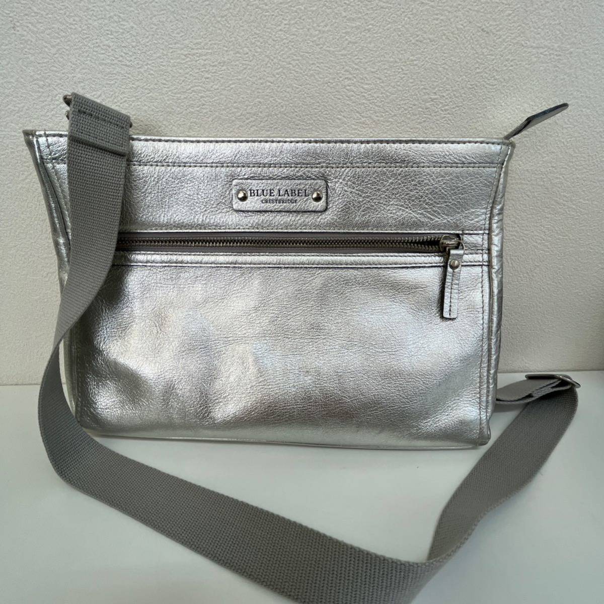 LABEL BLUE CRESTBRIDGE ショルダーバッグ バーバリーブルーレーベル 