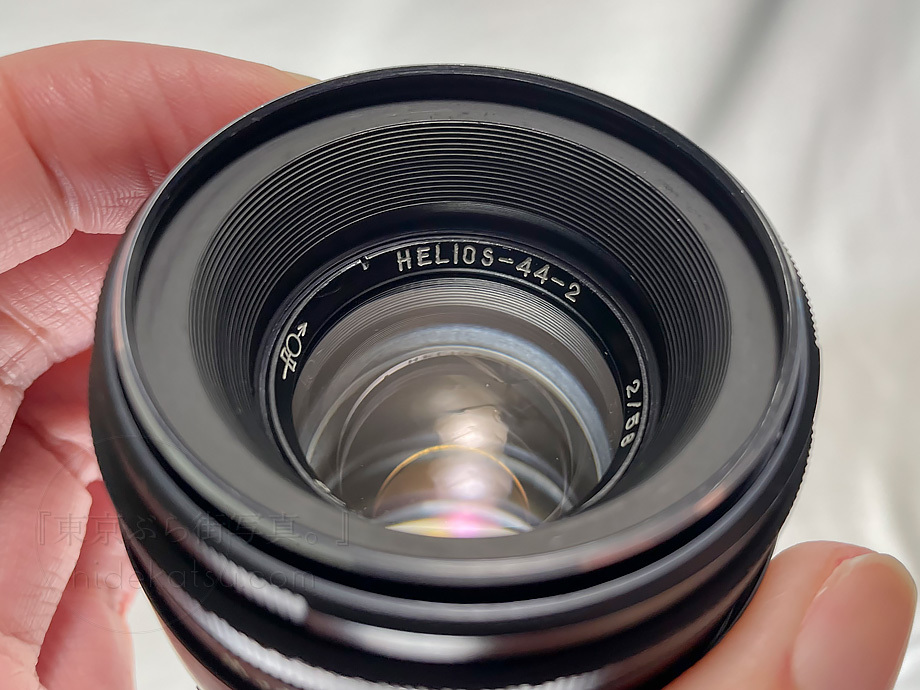 58mm 分解清掃済 Helios-44-2 f2 ぐるぐるボケ ぐるぐるボケのヘリオス