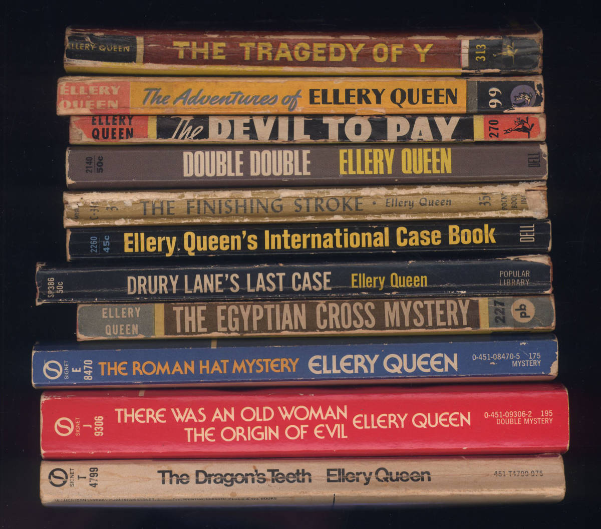 Ellery Queen ペーパーバック 11冊セット
