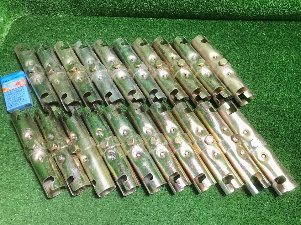 デ清.d490 平和技研 【足場部材 仮設資材】 ロックジョイント HTJ-RC φ48.6mm用■薄肉単管(t1.8mm)にも対応可！★計20本セット
