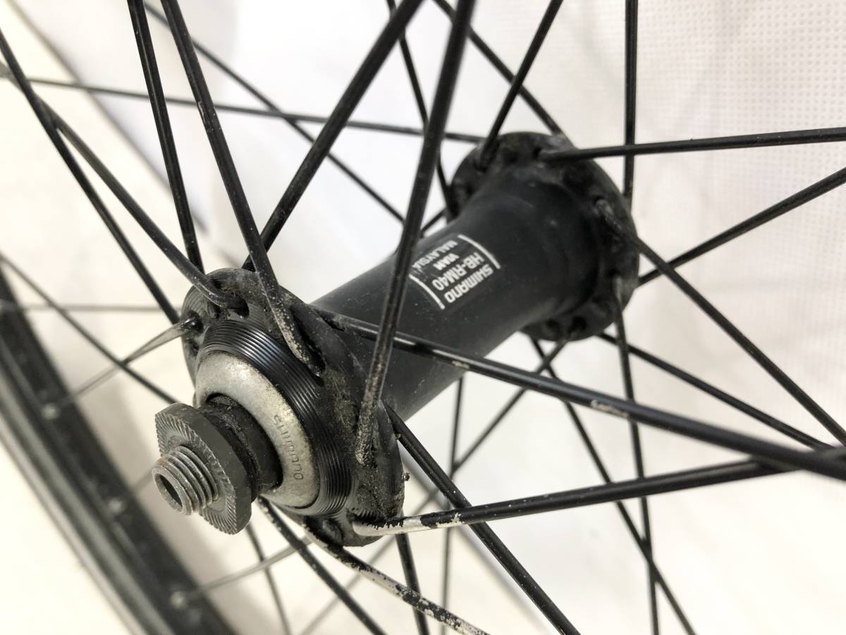 OLD MTB シマノRM40 26インチホイール リアエンド幅135㎜ 8.9.10速用