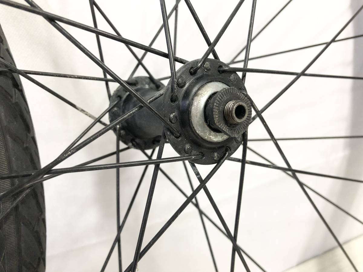 OLD MTB シマノRM40 26インチホイール リアエンド幅135㎜ 8.9.10速用