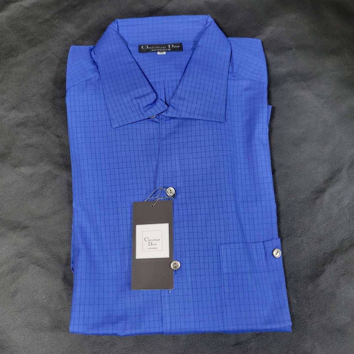 クリスチャンディオール Christian Dior コットンシャツ 半袖 Mサイズ 新品未使用