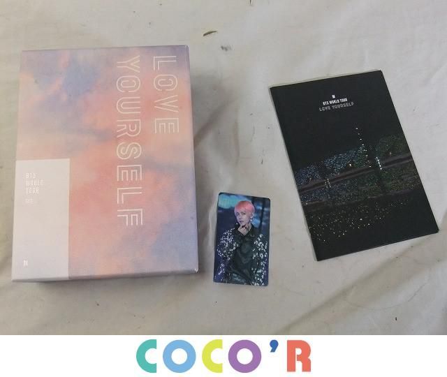 同梱可】中古品 韓流 防弾少年団 BTS DVD WORLD TOUR LOVE YOURSELF