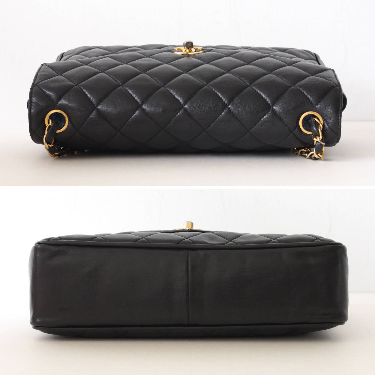 1円 美品 シリアルシール CHANEL シャネル マトラッセ Vフラップ 