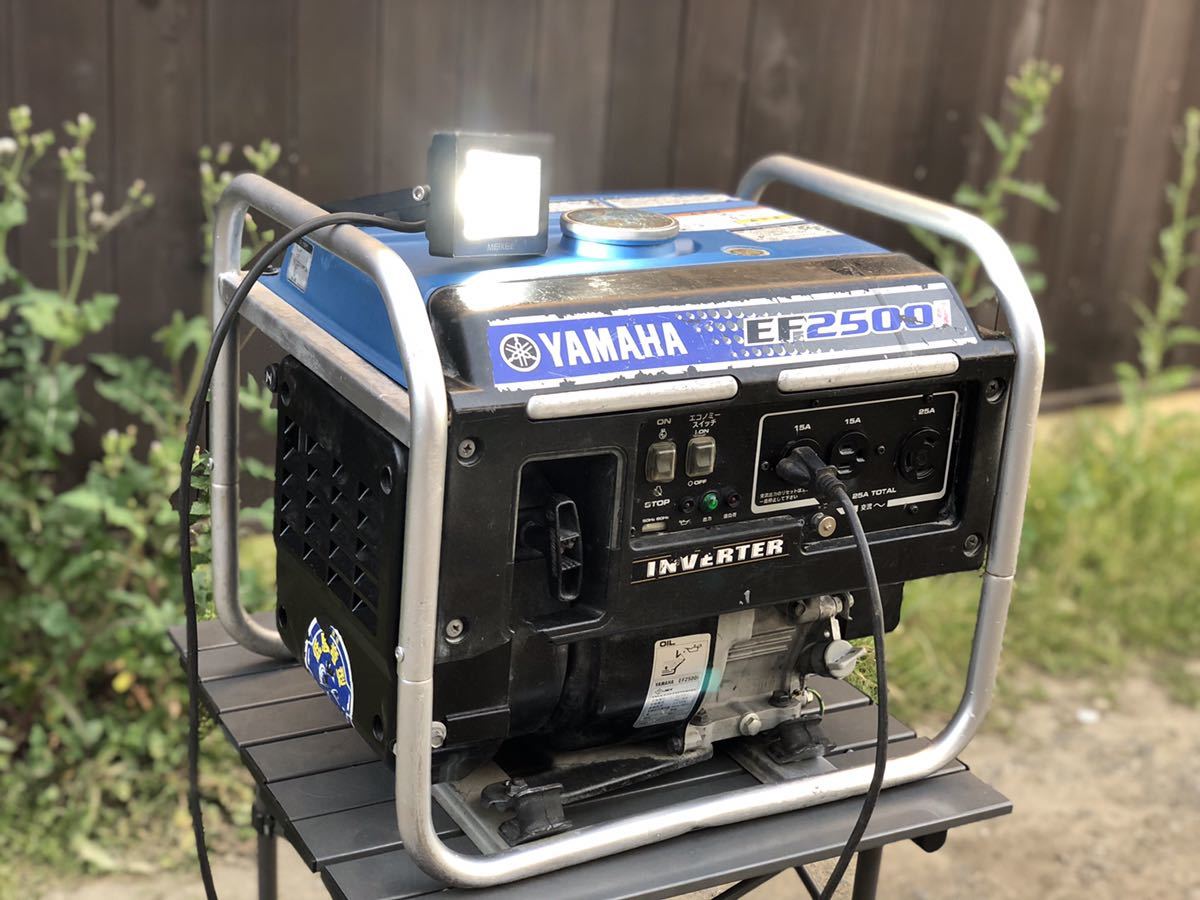 YAMAHA インバーター発電機 EF2500i 作動品