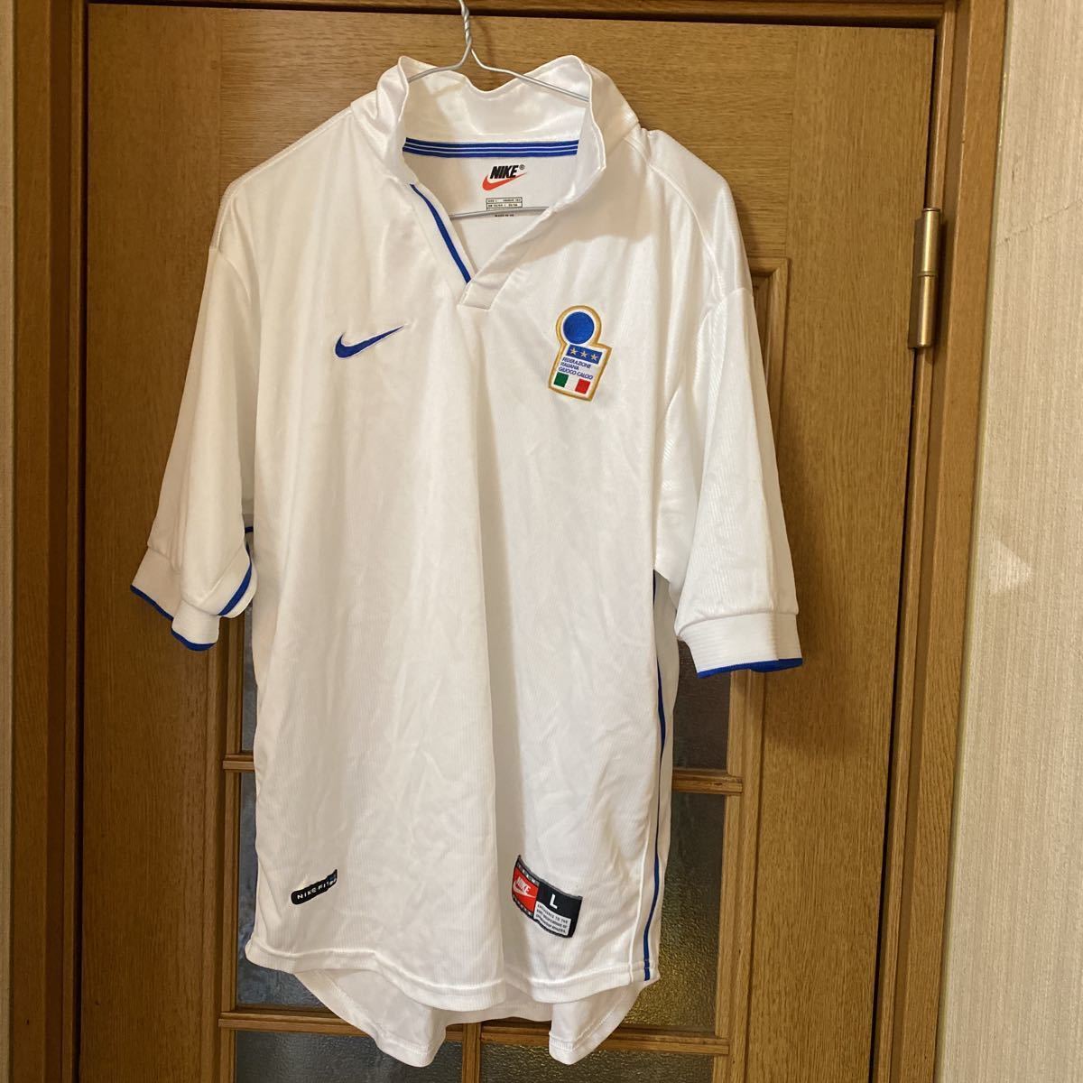 サッカーNIKE イタリア代表レプリカゲームシャツ L イタリア代表 NIKE
