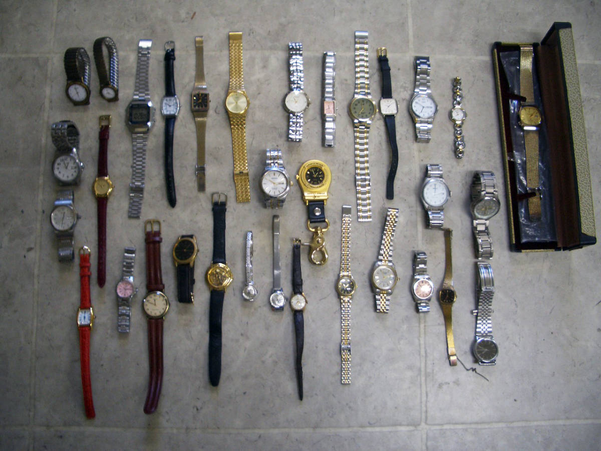 ⑱時計大量まとめて□遺品整理/腕時計□セイコーSEIKO□ラド RADO□