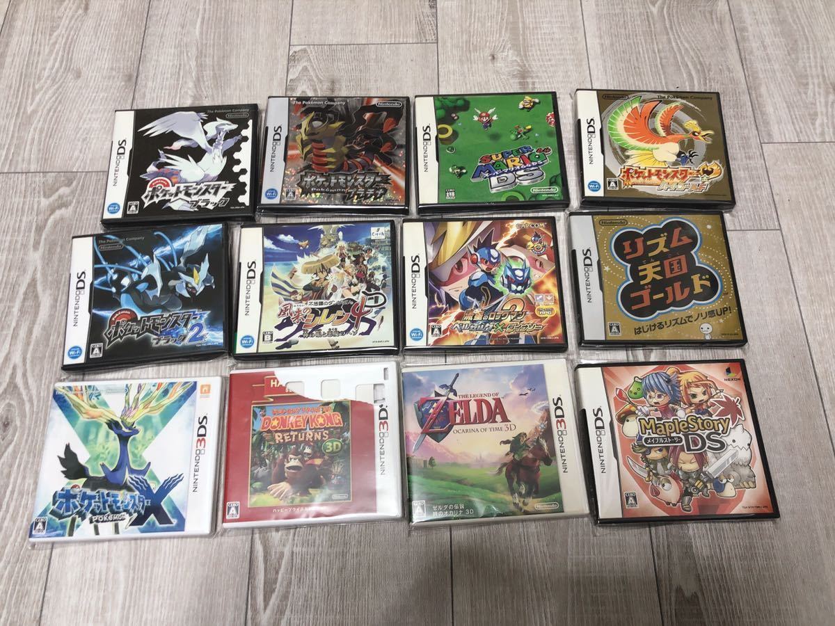No 151 ☆ Amazon引退品 ☆ 動作確認済み ☆ 3DS DSソフト 大量セット 