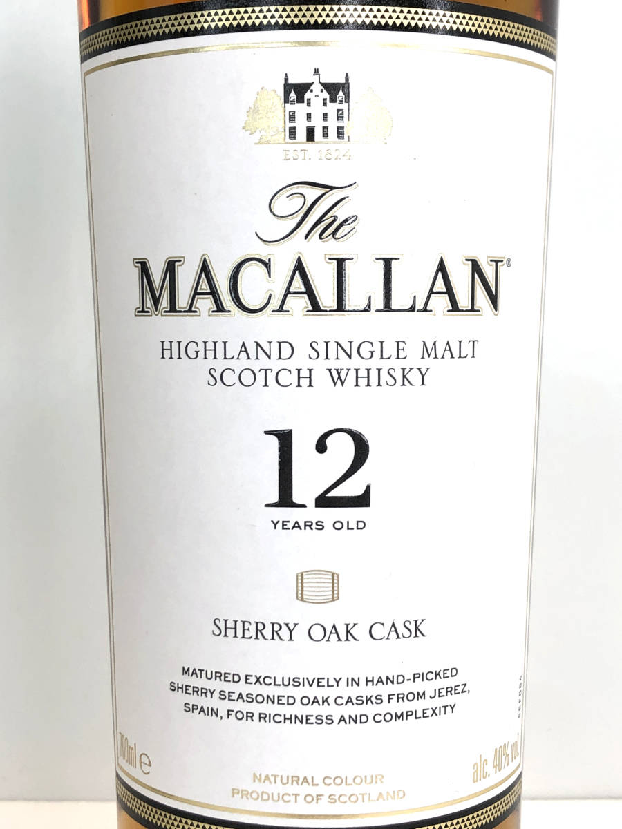 ザ マッカラン シェリーオーク 12年 12年 700ml シェリーオーク