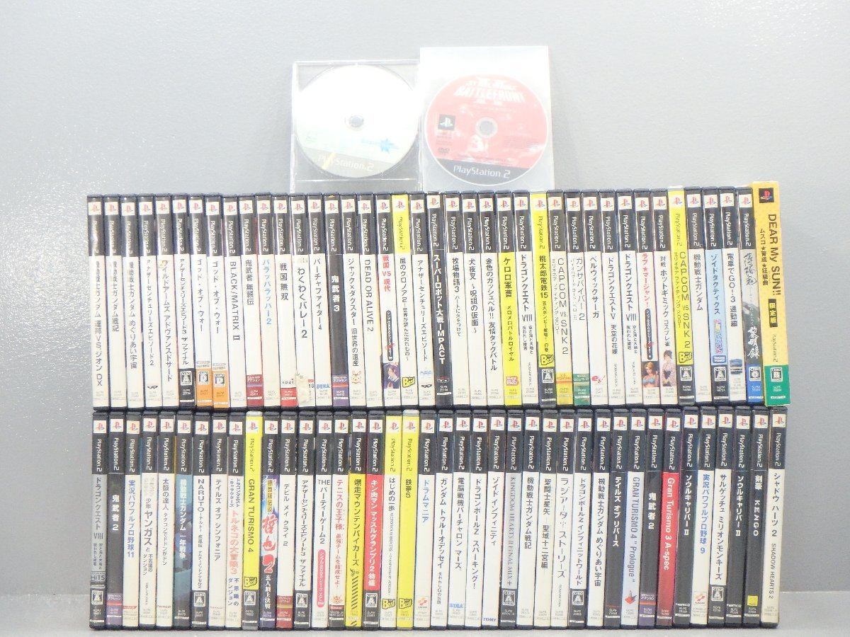 △【4】ジャンク PS2 ソフト 80本 まとめ ドラクエ/太鼓の達人 