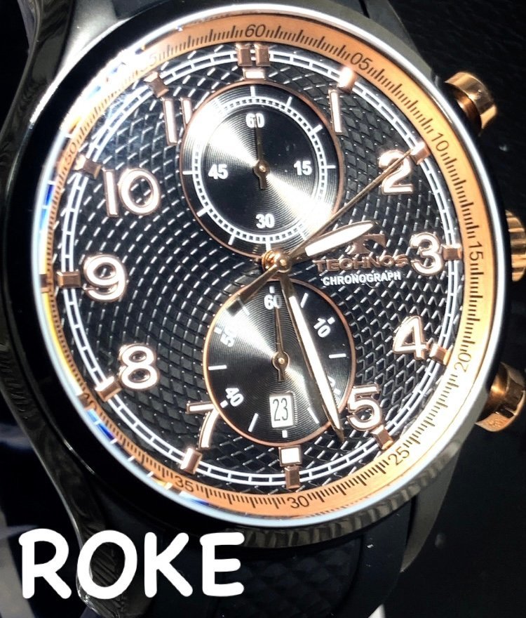 新品 テクノス TECHNOS 正規品 腕時計 クロノグラフ アナログ 10気圧防水機能 クオーツ ビジネス シリコンベルト メンズ 男性 プレゼント