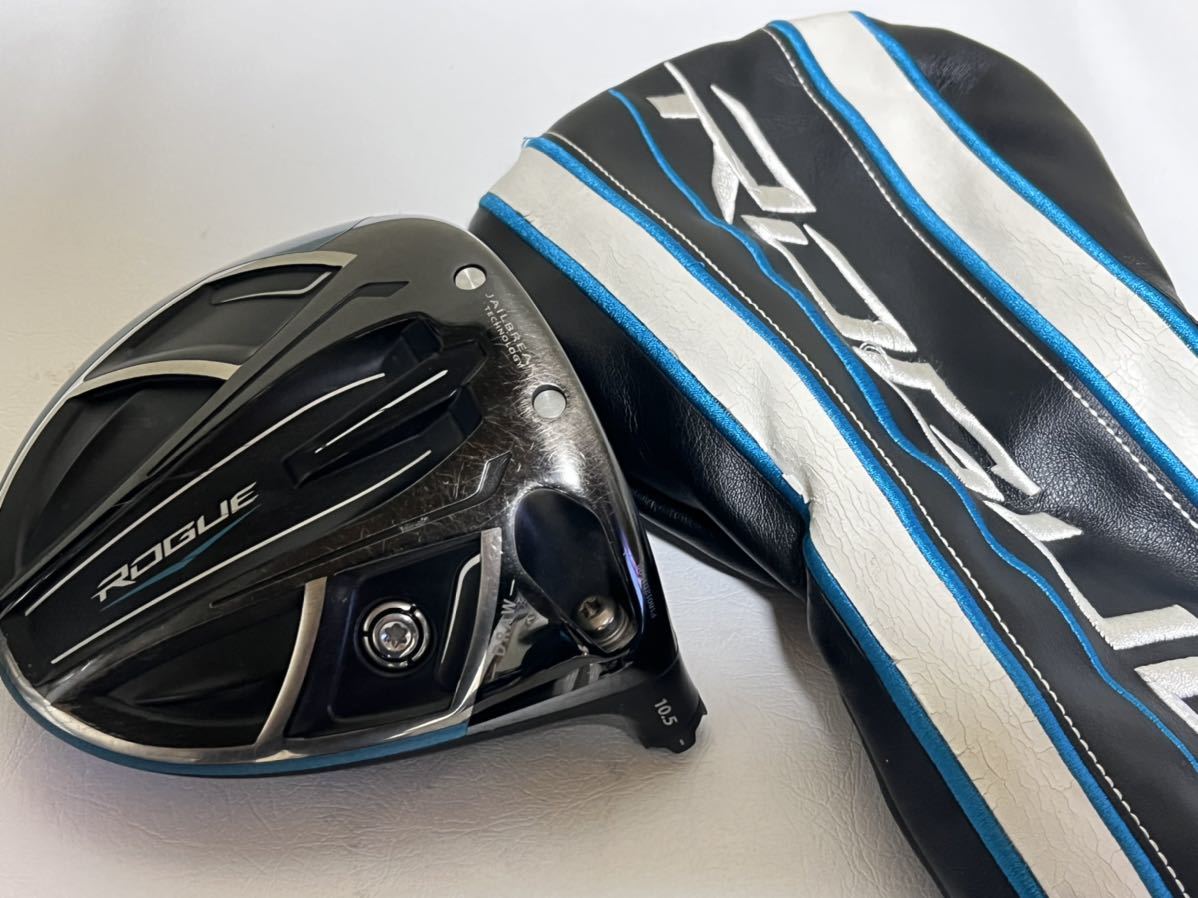 りんさま専用 中古 キャロウェイ ローグ ドロー 10.5 右 ライト ヘッド単体 希少