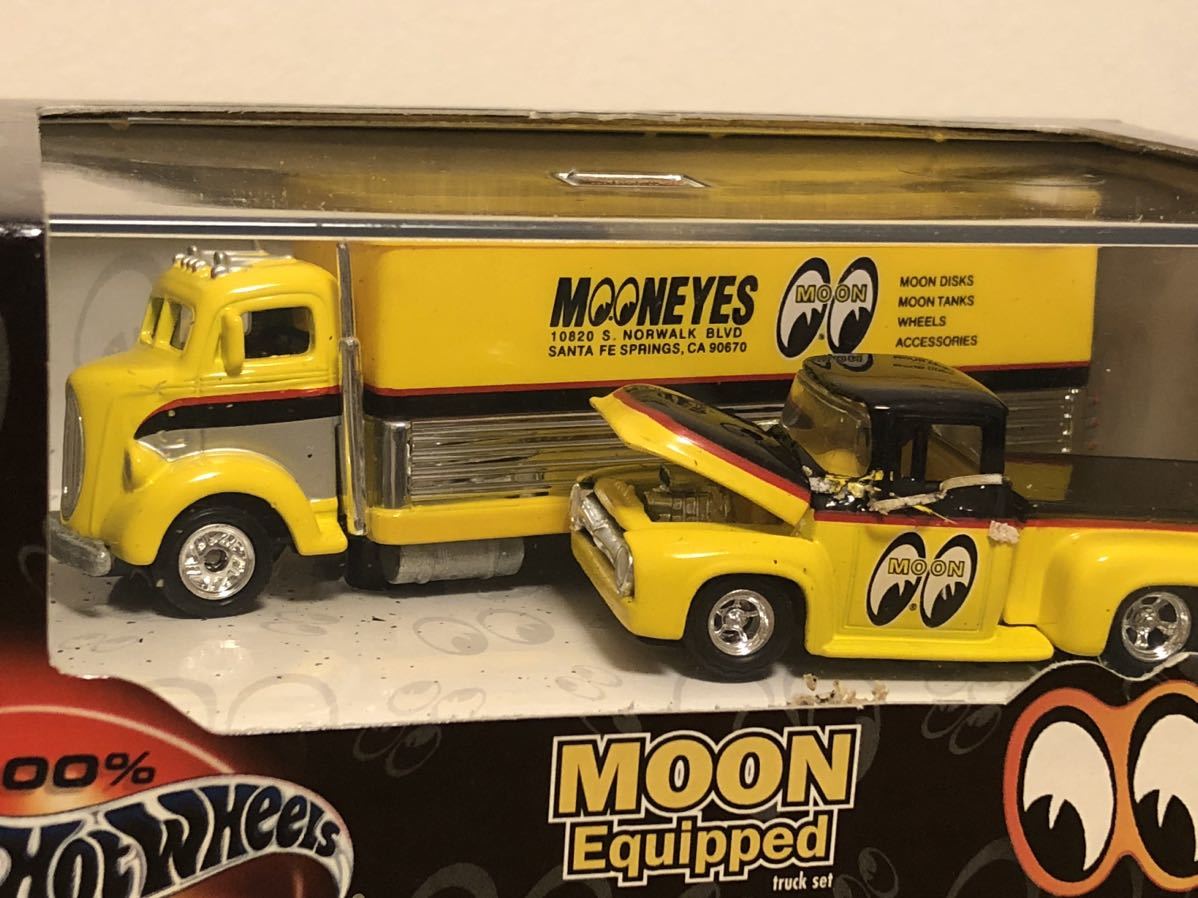 希少100% HotWheels MOON Equipped Ford C.O.E Ford F100 MOON