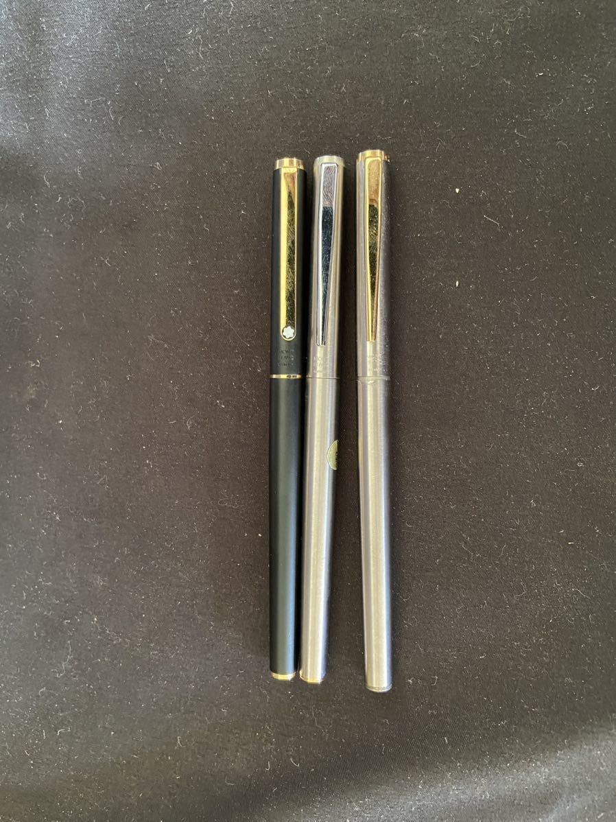 MONTBLANC (モンブラン) 万年筆 MONTBLANC 万年筆 ブラック、シルバー