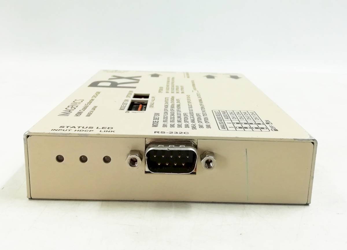 □IMAGENICS CRO-H26R HDMI 信号同軸延長器・受信器 IMG.LINK長距離