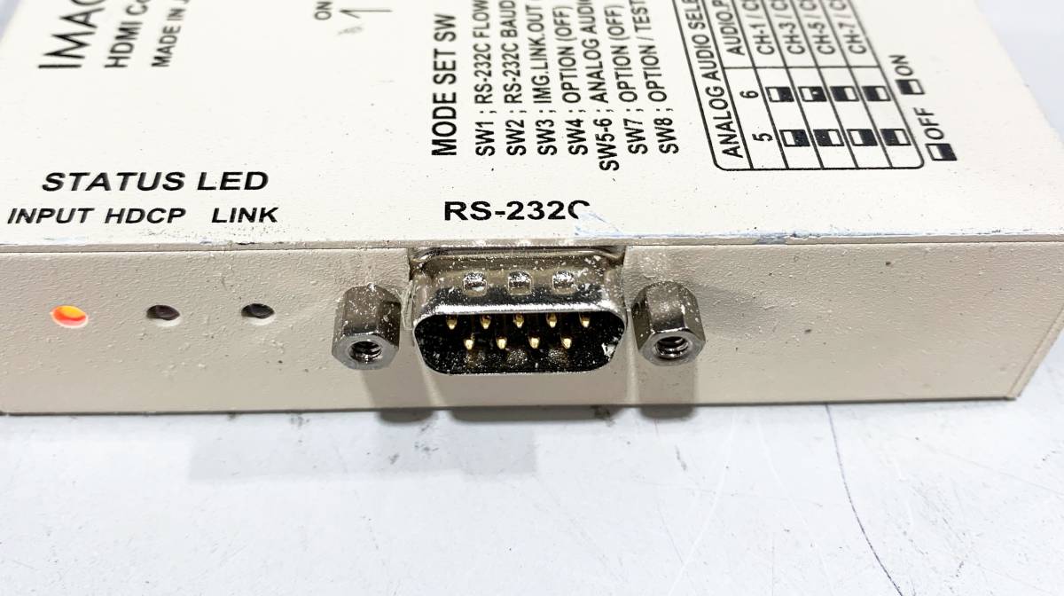 □IMAGENICS CRO-H26R HDMI 信号同軸延長器・受信器 IMG.LINK長距離