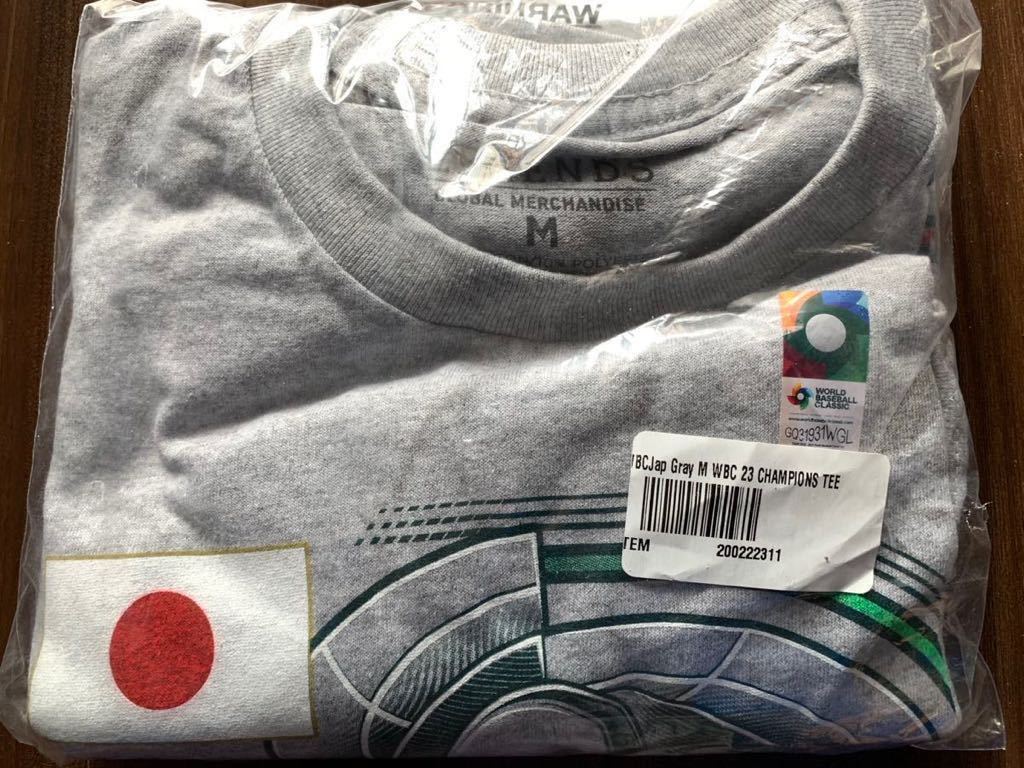 1円スタート／Mサイズ】WBC 優勝記念 Tシャツ 優勝セレモニー選手着用 