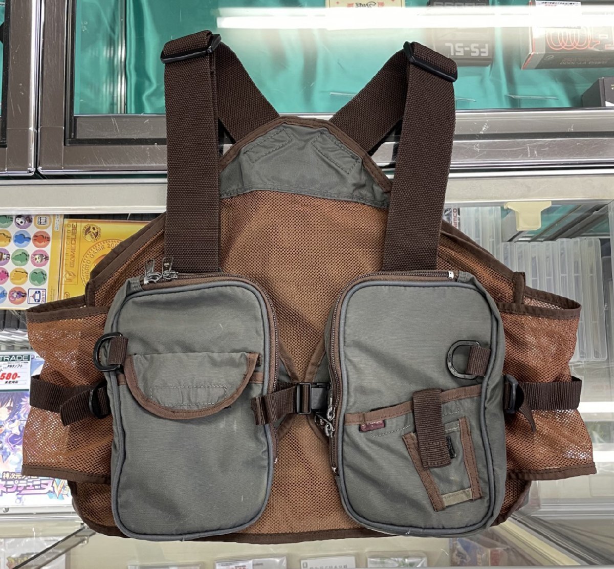 デパート 送料無料 アングラーズハウス フィッシングベストMの通販