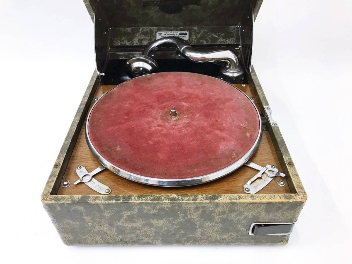 現状品 Columbia コロンビア G-208 viva tonal Grafonola 蓄音機