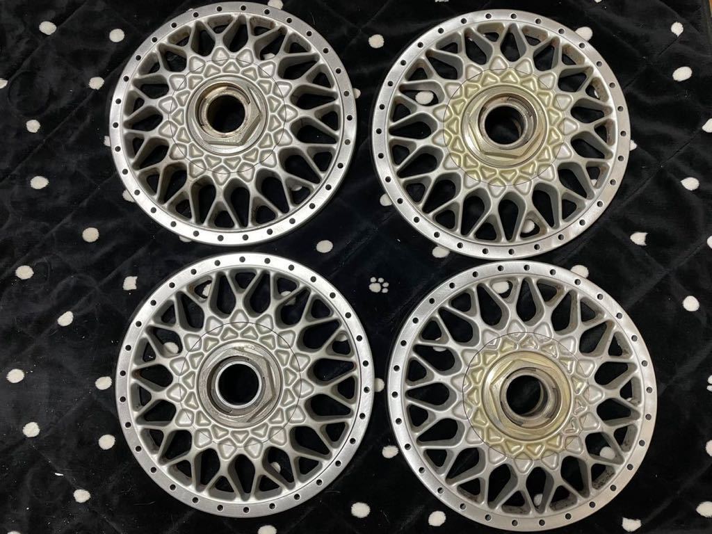 ☆ジャンク☆BBS RS224☆15×6.5 4/114.3 +45☆PCD100の4穴加工済み