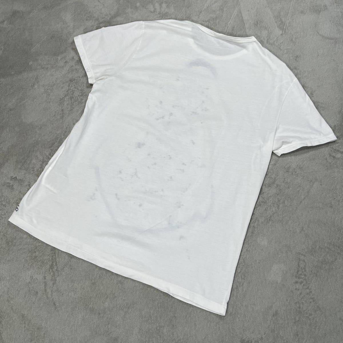 1円〜 極美品 MONCLER モンクレール ロゴデザイン 半袖Tシャツ