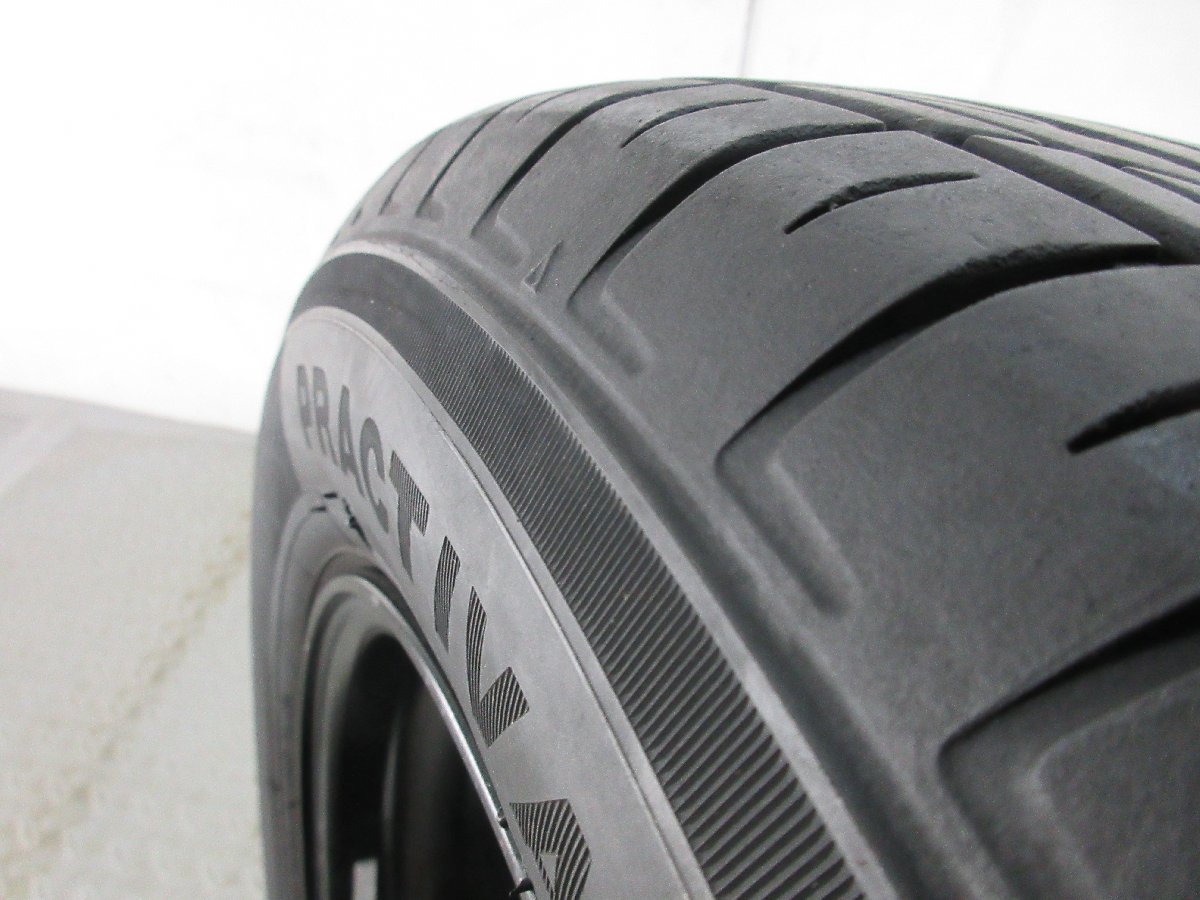 タイヤホイール ABELIA SPORT 13インチ 4J +43 4H 100 PRACTIVA BP01 