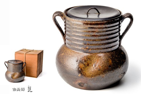 大得価，低価 萩 白茶碗 人間国宝 十一代 三輪休雪 作 表千家十四代 而