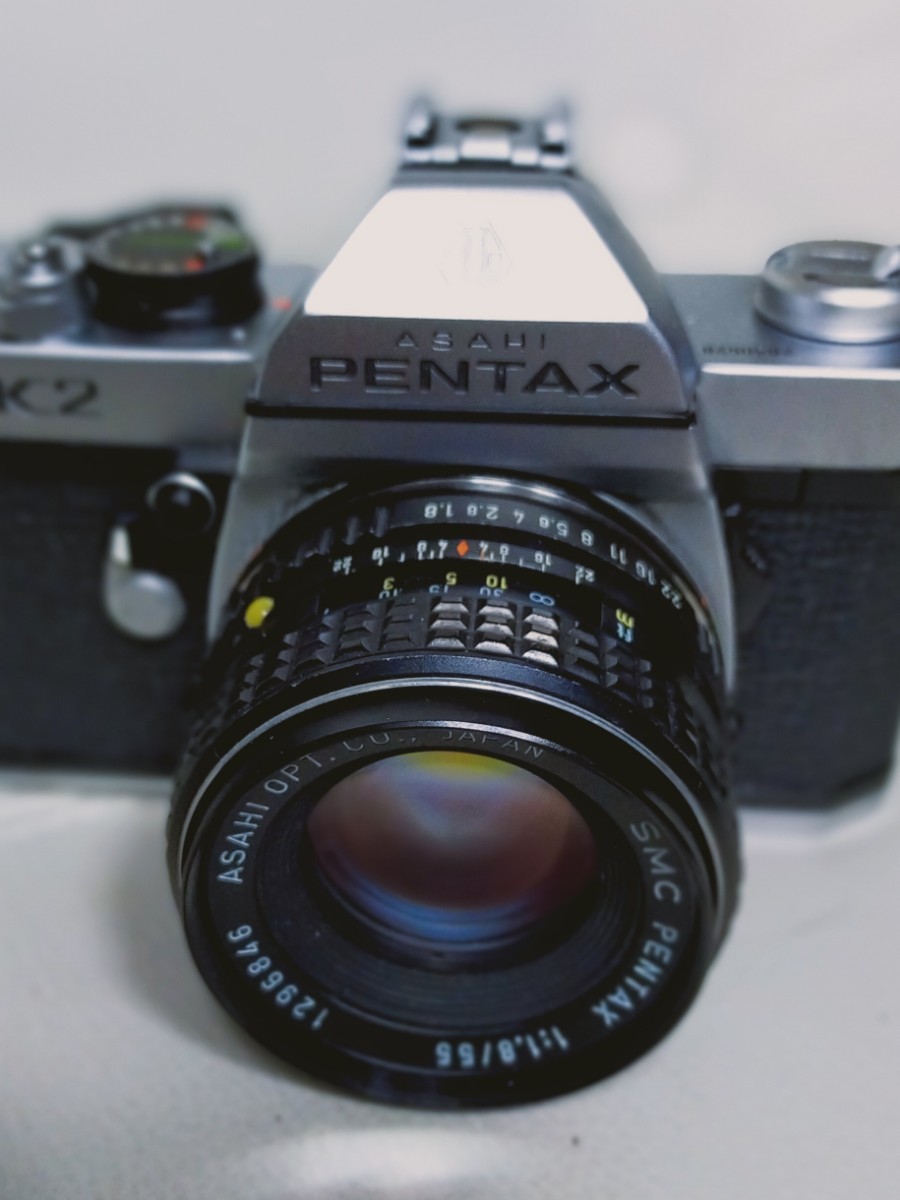 PENTAX☆Pentax ペンタックス K2 シルバー+SMC PENTAX 50mm f1:1.4