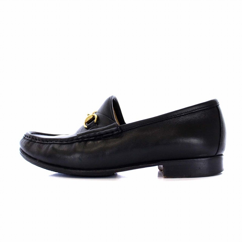 GUCCI グッチ ハラコ ホースビットローファー ローヒール