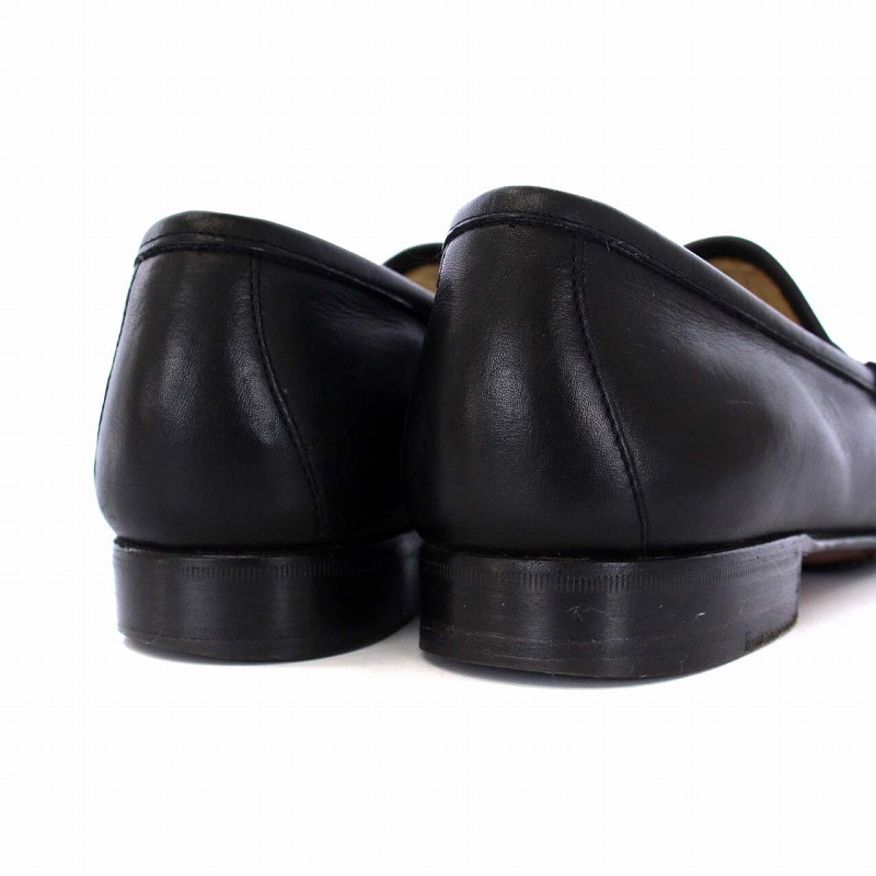 グッチ GUCCI ホースビットローファー レザー ローヒール 36.5C 23.5cm