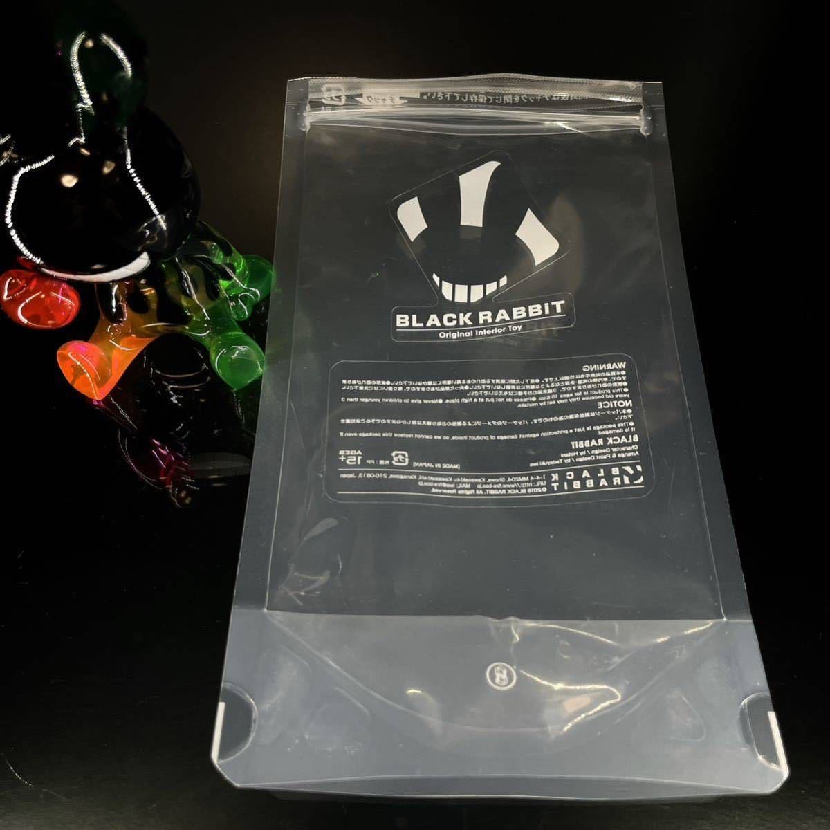 正規品/送料無料】BLACK RABBIT ブラックラビット お座り Crystal Fire 