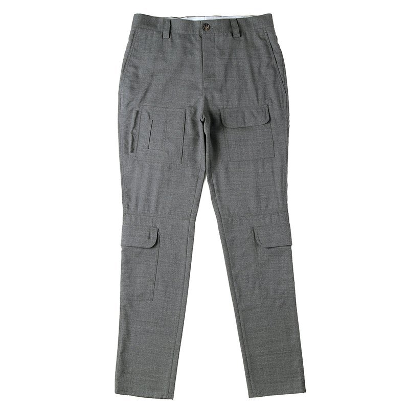 ◆【BRUNELLO CUCINELLI(ブルネロクチネリ)/ウールトロピカルアビエイターパンツ】[brc2350161-44]