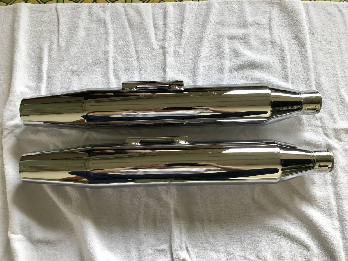 ハーレー ダイナ 北米仕様純正サイレンサー2本セット64941-07