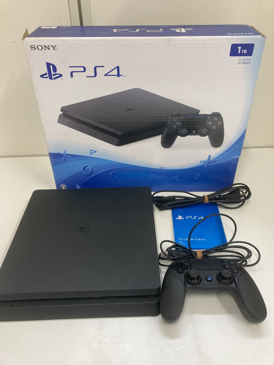 ☆k46 SONY ソニー PS4 本体 セット 1TB ブラック PlayStation4 CUH-2000B