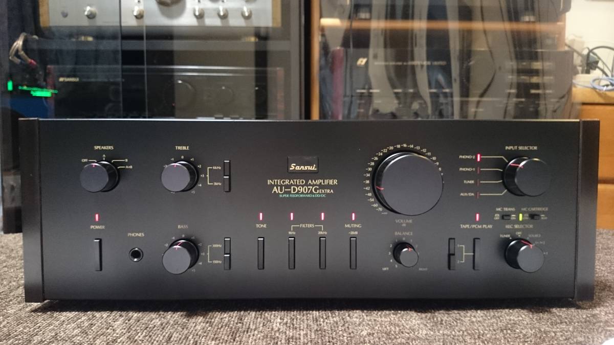 sansui サンスイ AU-D907G EXTRA (A) 『整備動作品 保証あり』 プリメインアンプ