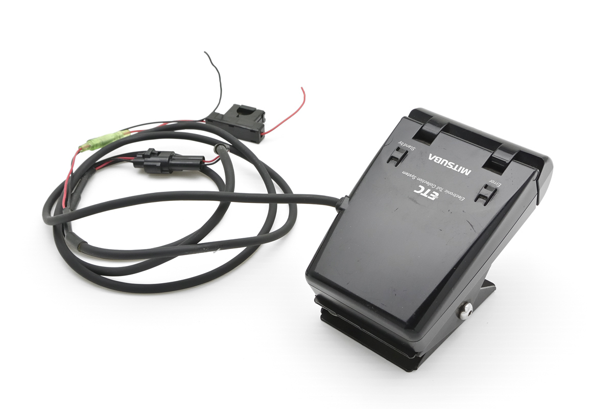 オートバイ用 一体型ETC MSC-BE21　中古品 ☆中古 ETC車載器 MSC-BE21 貴重なアンテナ一体型 ステー付 MSC-BE21