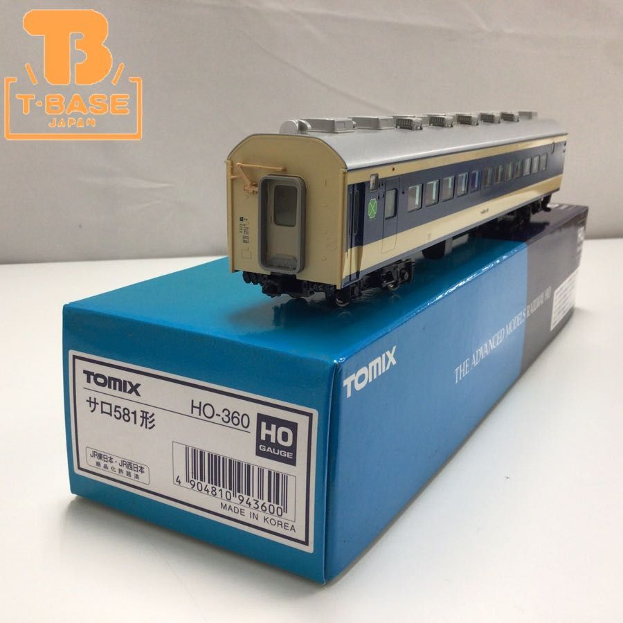 1円〜 TOMIX HOゲージ サロ581形 HO-360 国鉄電車 サロ581形｜製品情報