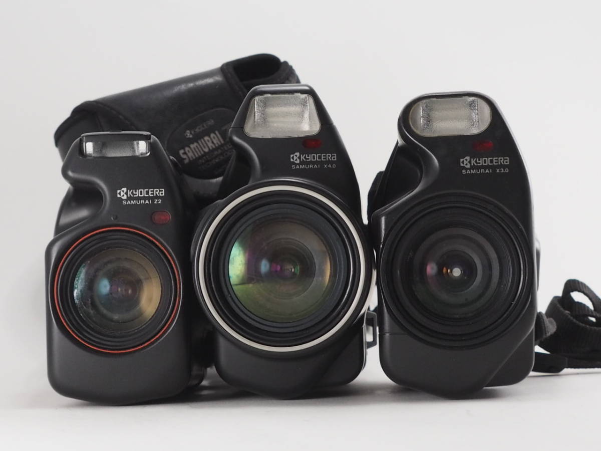 カメラ 「作例あり」 完動品 KYOCERA SAMURAI X3.0 フィルムカメラ
