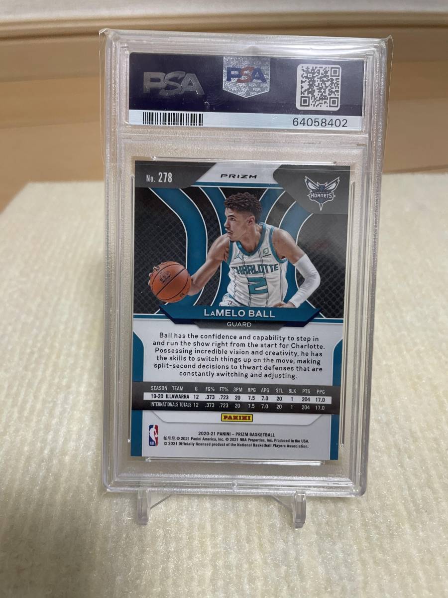 49枚限定!!PSA9Lamelo Ball RC Mosaic Prizm 49枚限定!!PSA9Lamelo