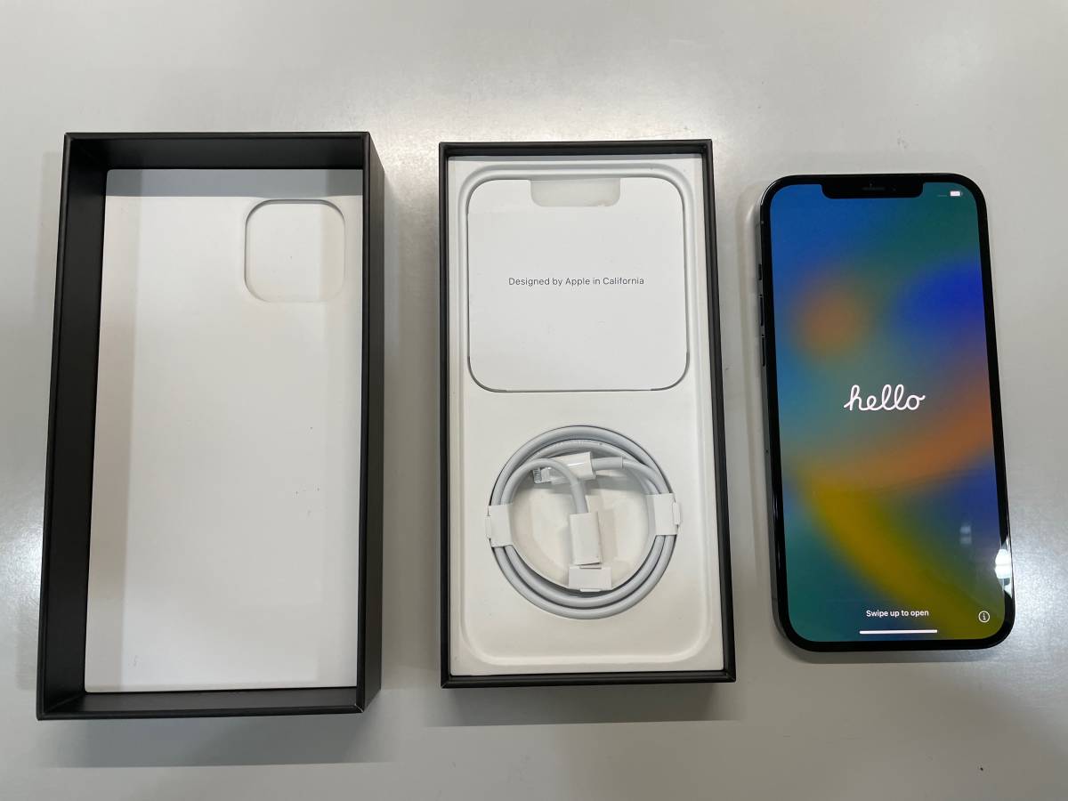 iPhone 12 Pro Max 128GB。パシフィックブルー、SIMフリー iPhone Pro