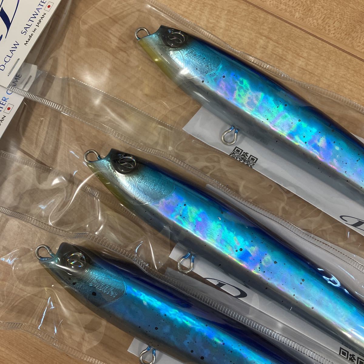 未使用送料無料】D-CLAW バブルス ディークロウ 215-82 Bubbles 計3本