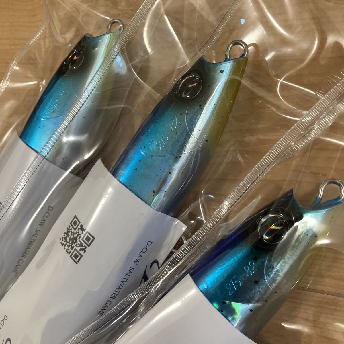 未使用送料無料】D-CLAW バブルス ディークロウ 215-82 Bubbles 計3本