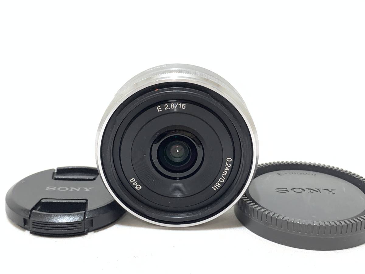 16mm F2.8 E - SONY SEL16F28 [SEL16F28] 単焦点 美品ソニー Yahoo 