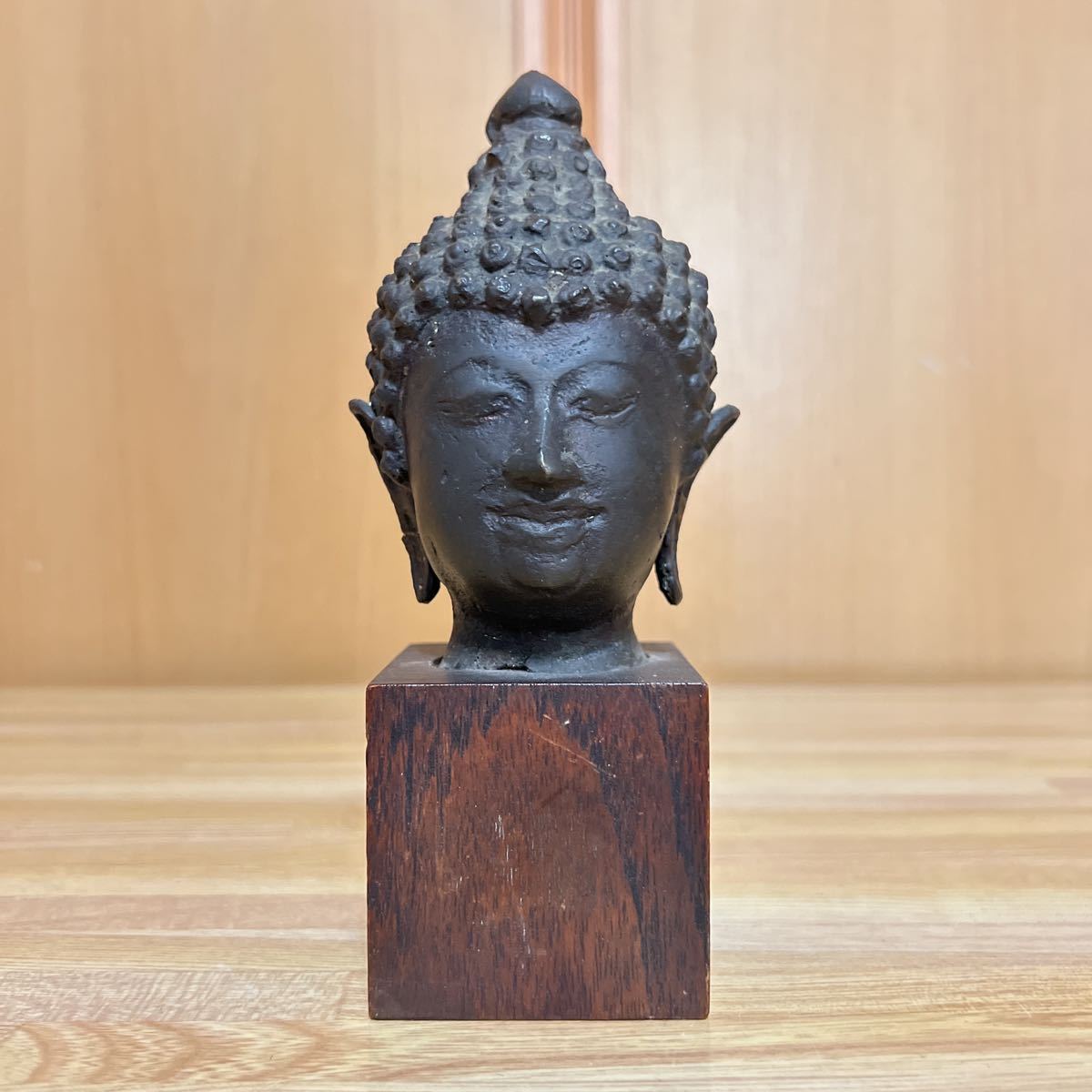 如来頭部 ○ 時代 仏頭 （検・仏像如来ガンダーラー）○ LIGガンダーラ