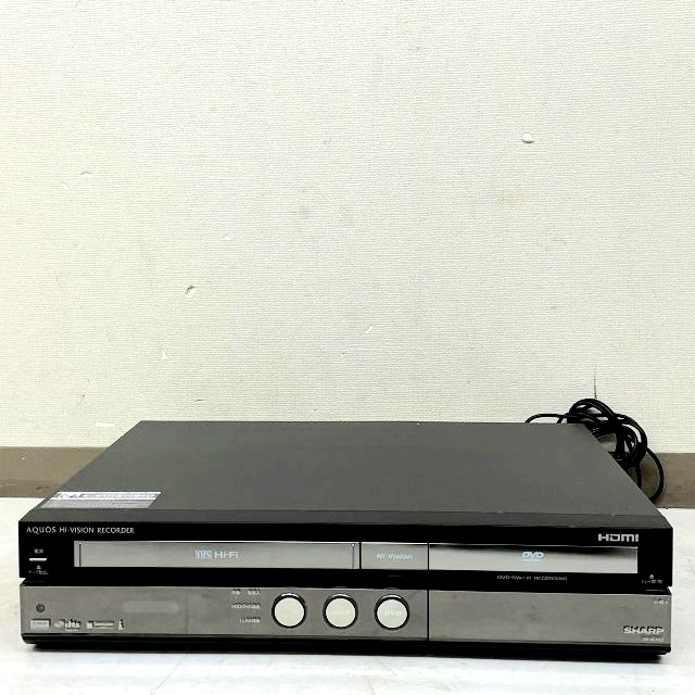 2008年製 SHARP シャープ AQUOS アクオス DV-ACV52 HDD250GB DVD VHS