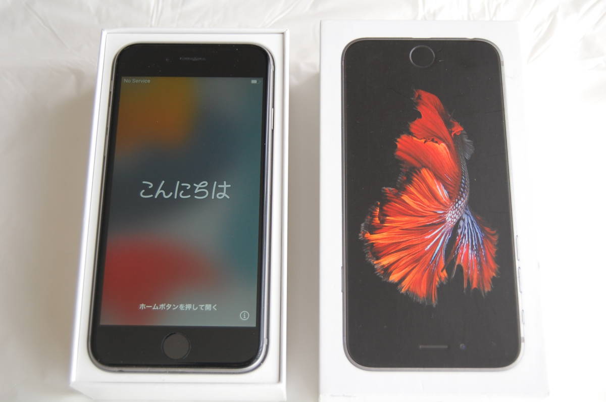 iPhone6s 64GB スペースグレイ SIMロックなし【美品】 バッテリ最大